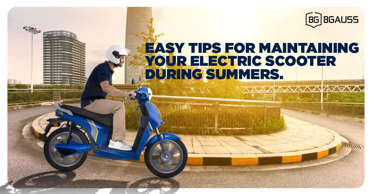 BG B8 and BG A2 electric scooter